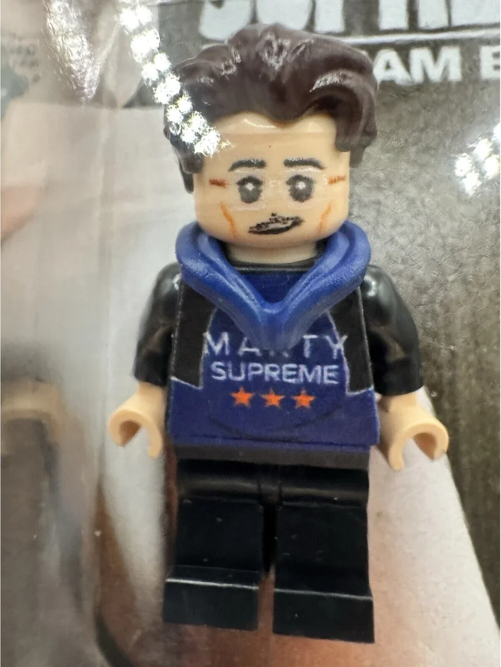 The Canvas Don Lego Mini Figure Marty Supreme Movie Toy Limited New Rare In Hand